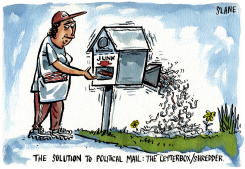 JUNK MAIL PROBLEM SOLVED by Chris Slane