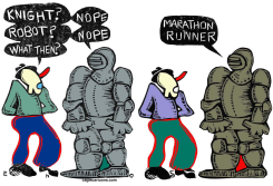 MARATHON AFTERMATH  by Randall Enos
