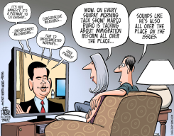 RUBIO AND IMMIGRATION  by Jeff Parker