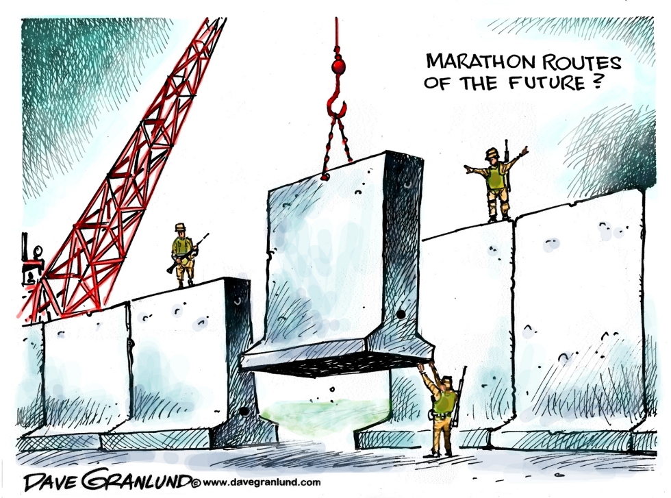  FUTURE MARATHON SECURITY by Dave Granlund