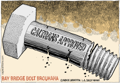 LOCAL-CA BAY BRIDGE BOLTS by Monte Wolverton