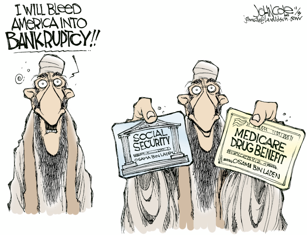 Osama vows to bankrupt America