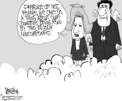 THATCHER AND REAGAN by Gary McCoy