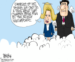 THATCHER AND REAGAN  by Gary McCoy