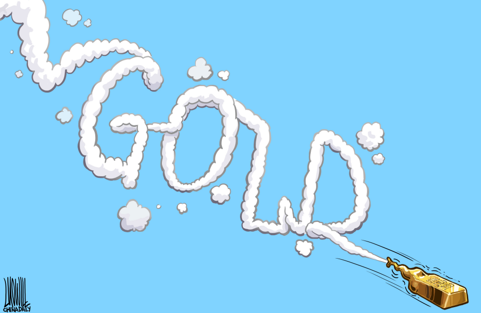 Price of Gold Plummets