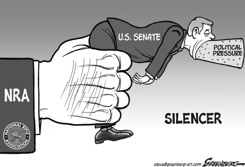 SILENCER BW by Steve Greenberg