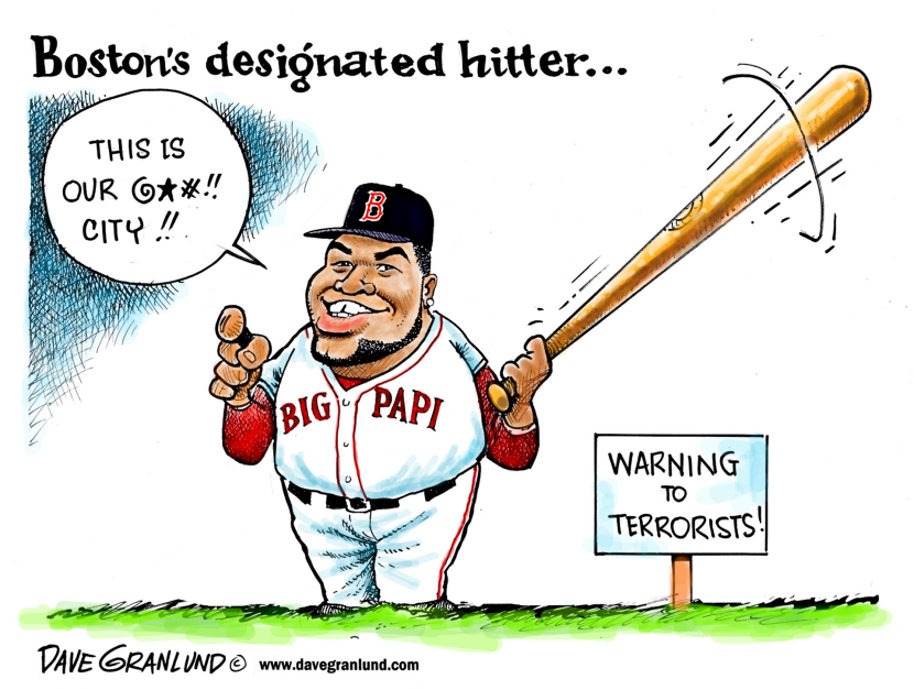 Terrorists and Ortiz expletive