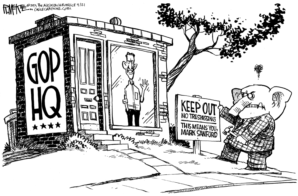 Mark Sanford Trespass