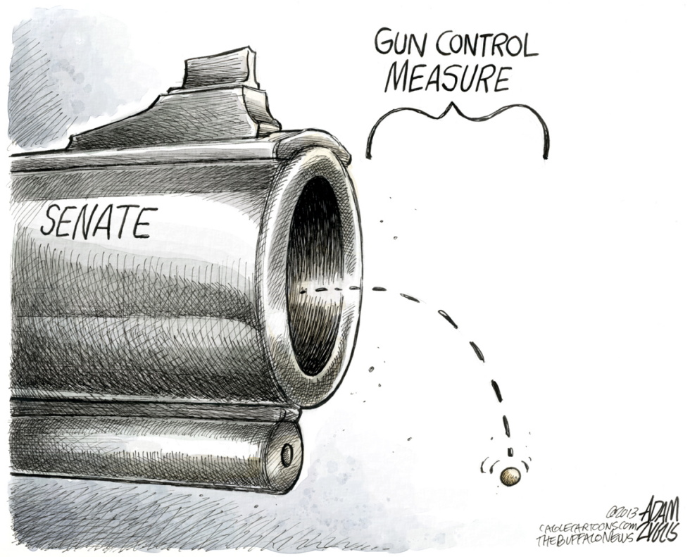  GUN CONTROL MEASURE by Adam Zyglis