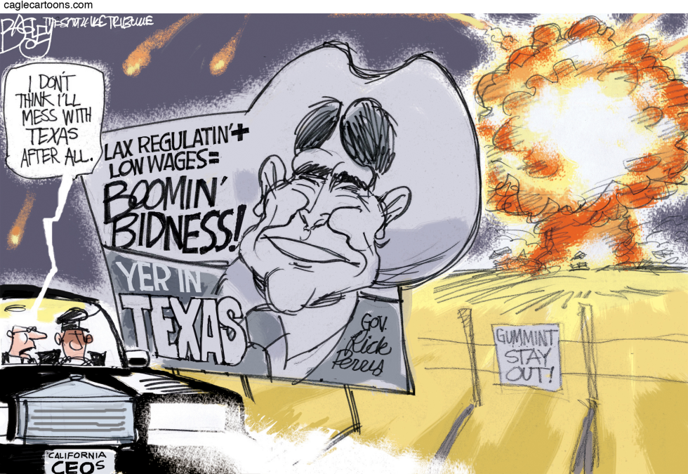  TEXAS BOOM TOWN by Pat Bagley