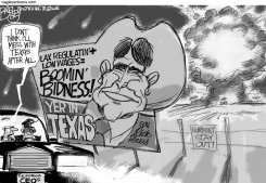 TEXAS BOOM TOWN by Pat Bagley