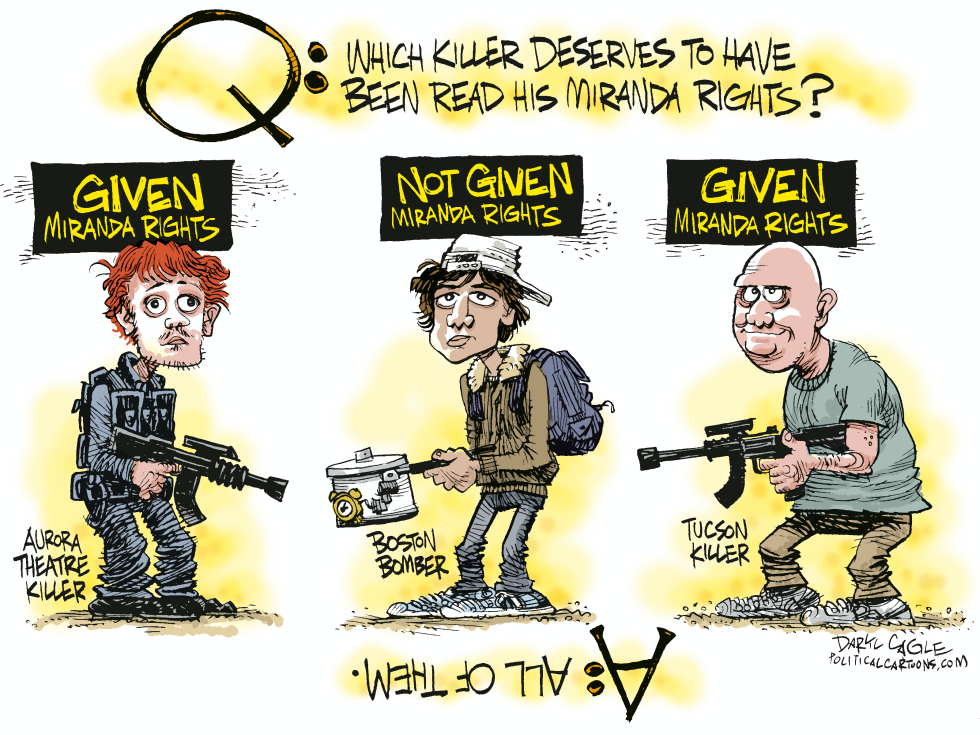 Miranda Rights Revised Color ALL OF THEM
