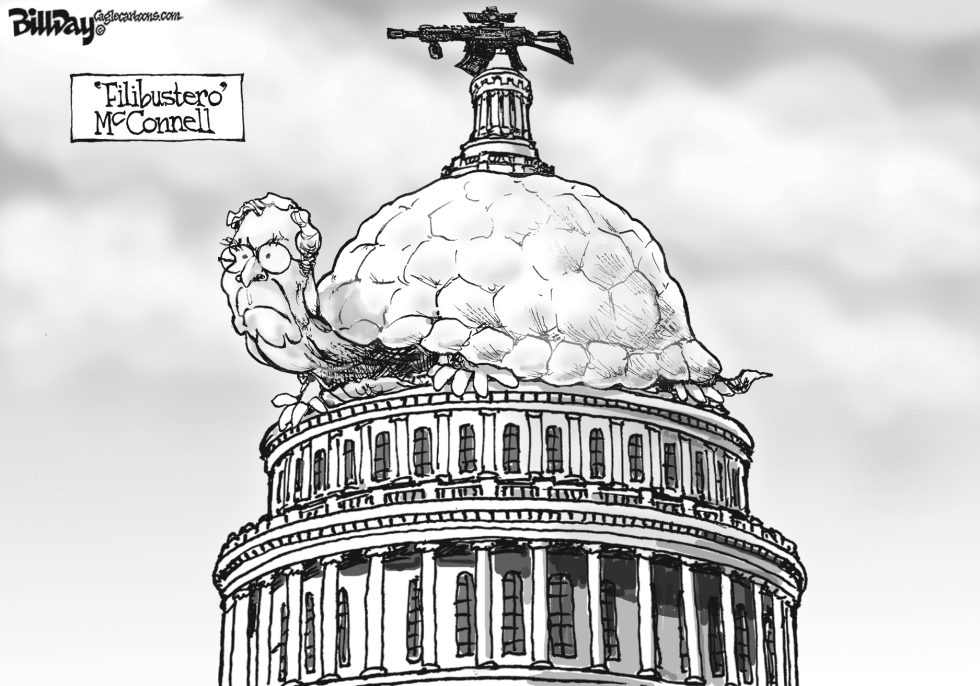  FILIBUSTERO, MCCONNELL by Bill Day