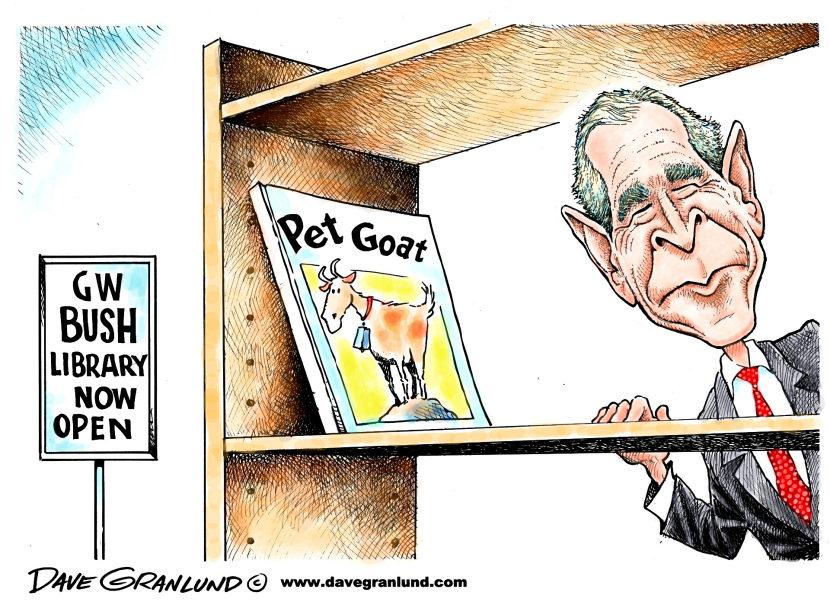 GW Bush Library opens