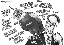 NRA PARROT    by Bill Day