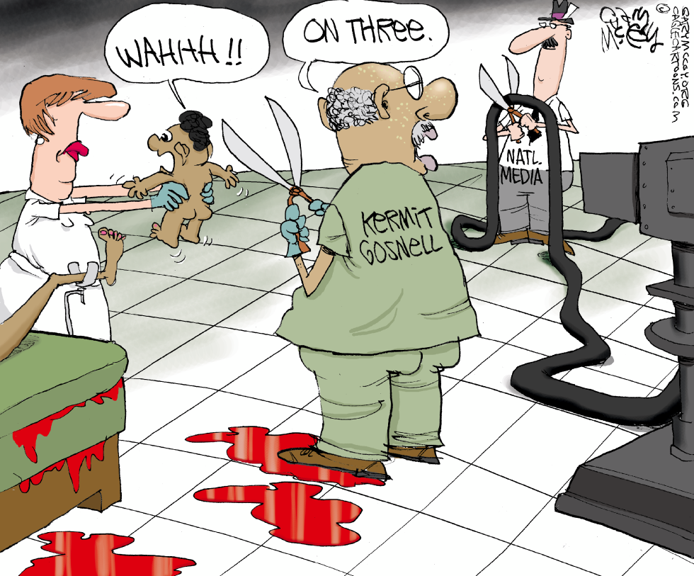 Media Ignores Abortion Trial COLOR