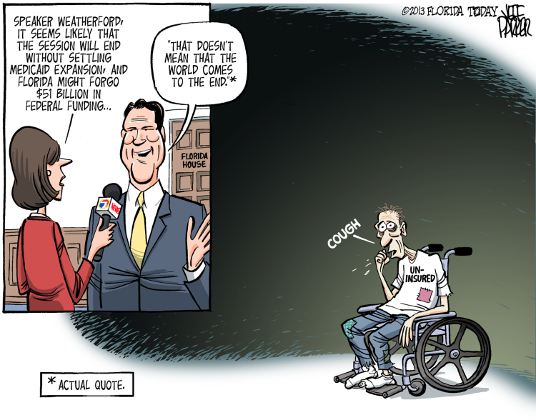 LOCAL FL WEATHERFORD AND MEDICAID EXPANSION  by Jeff Parker