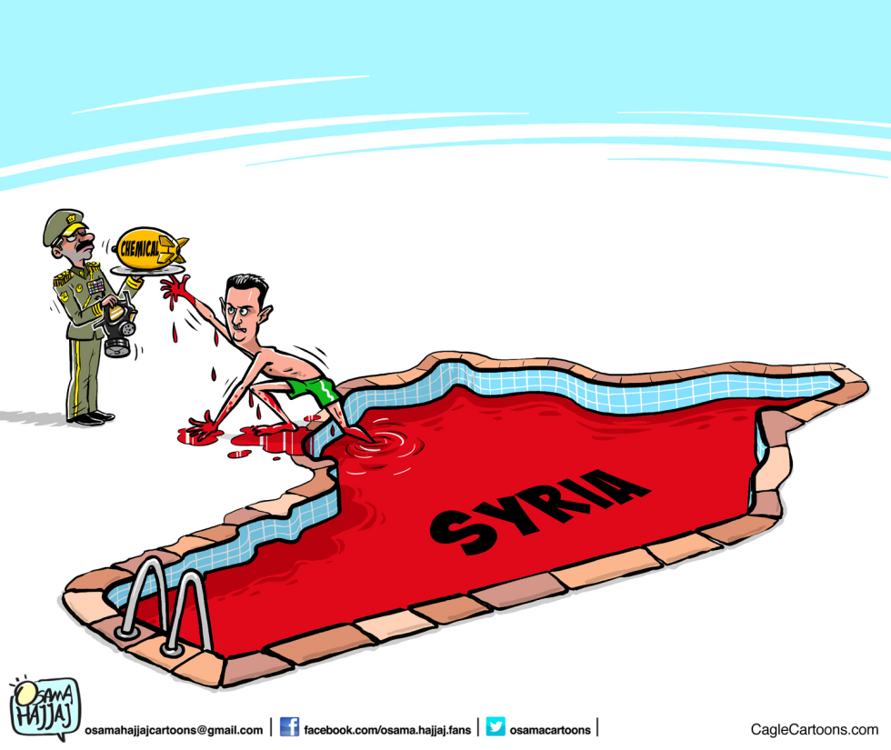  AL-ASSAD CHEMICAL WEAPONS by Osama Hajjaj