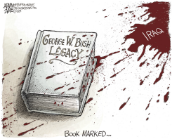 BUSH LEGACY  by Adam Zyglis