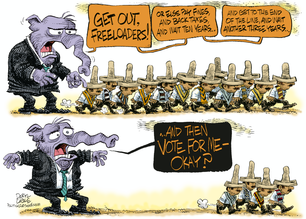 The GOP and the Immigration Bill COLOR