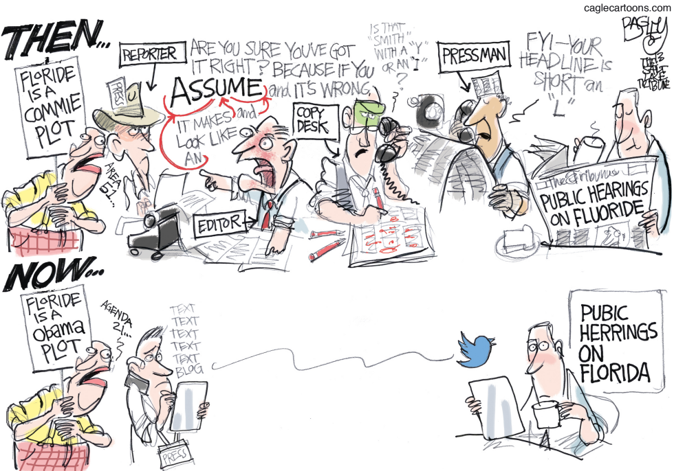  OLD NEWS by Pat Bagley