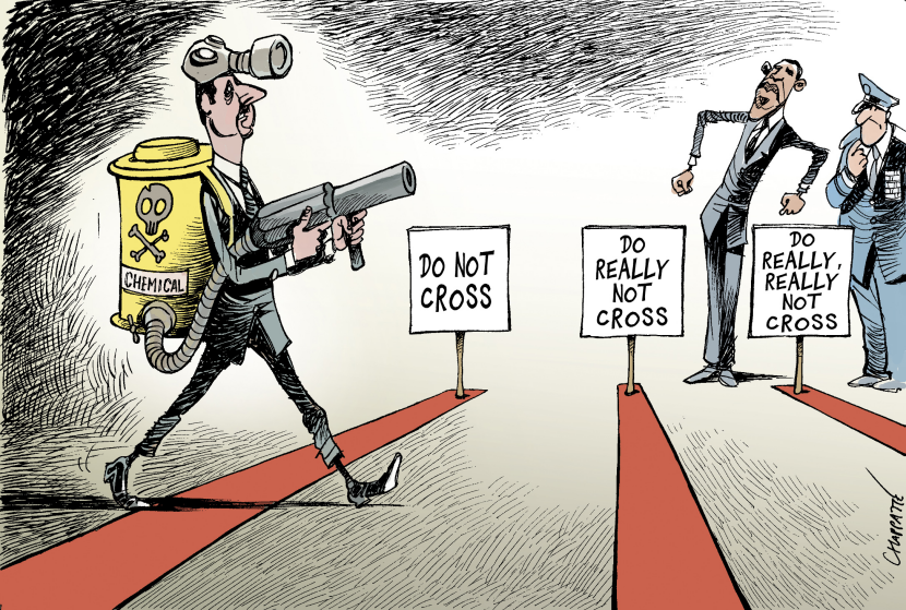 Obama's RED LINE in Syria