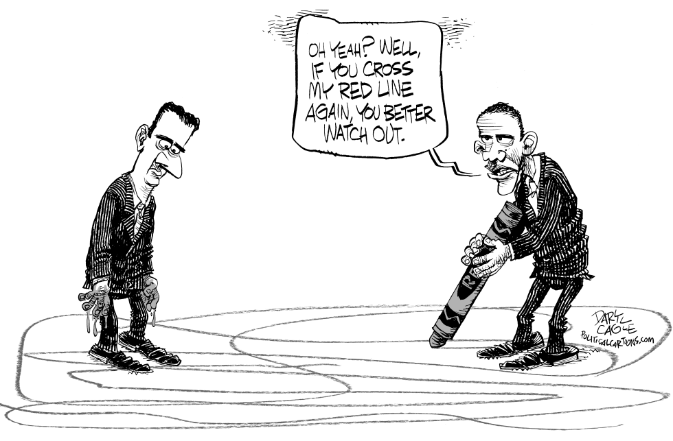 Obama Draws a Red Line on Syria