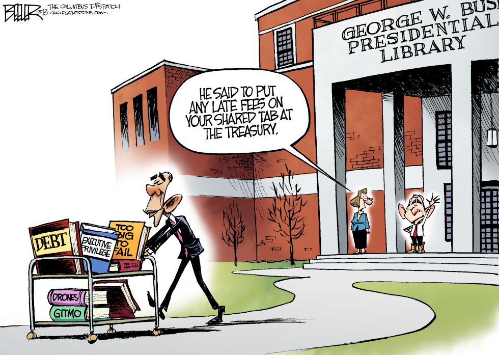 Bush Library Reading Material COLOR
