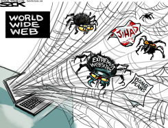 WORLD WIDE TERROR WEB  by Steve Sack