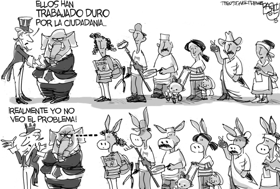  REFORMA MIGRATORIA by Pat Bagley