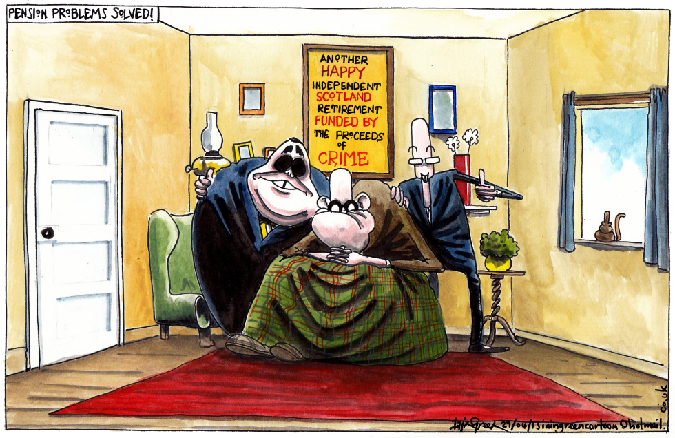 SCOTTISH GOVT PENSION TIME BOMB SOLVED
