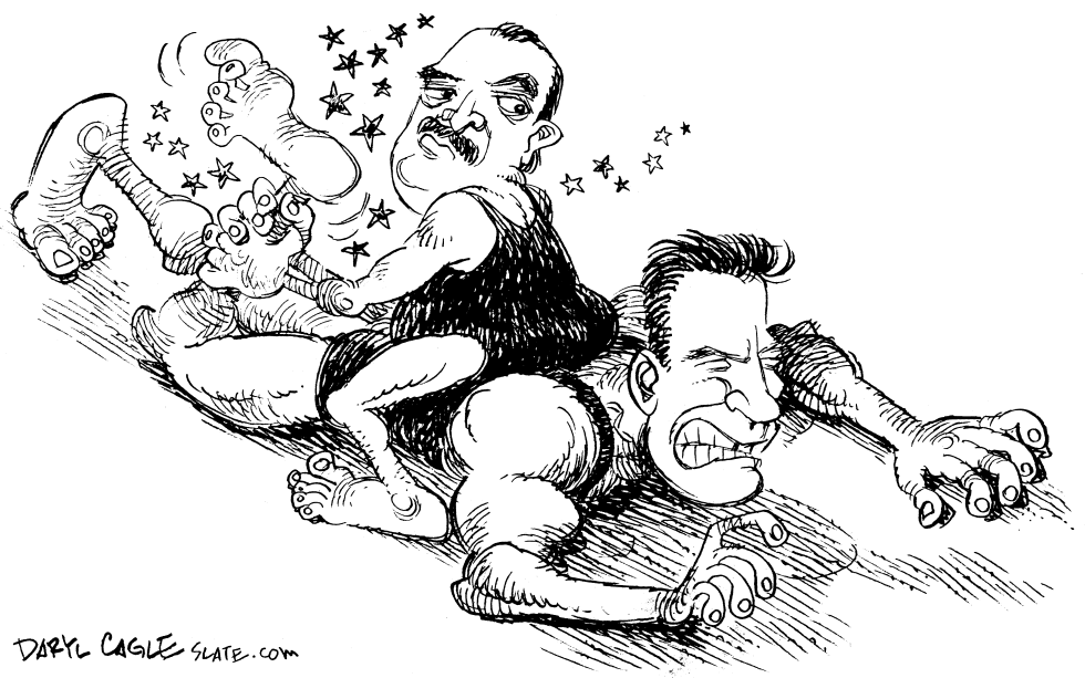  ARNOLD Y CRUZ by Daryl Cagle