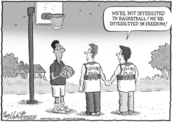 JASON COLLINS by Bob Englehart