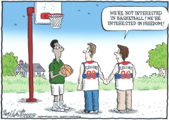 JASON COLLINS by Bob Englehart