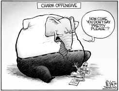 OFFENSIVE CHARM by Christopher Weyant