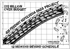 LOCAL-CA 405 FREEWAY FARCE by Monte Wolverton