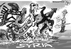 SYRIAN SWAMP by Pat Bagley