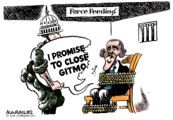 OBAMA AND GITMO by Jimmy Margulies