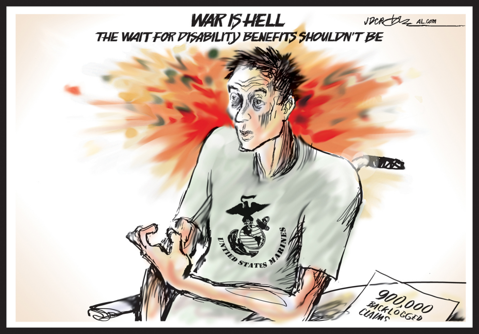 War is hell for disabled vets