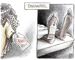 GARMENT INDUSTRY  by Adam Zyglis