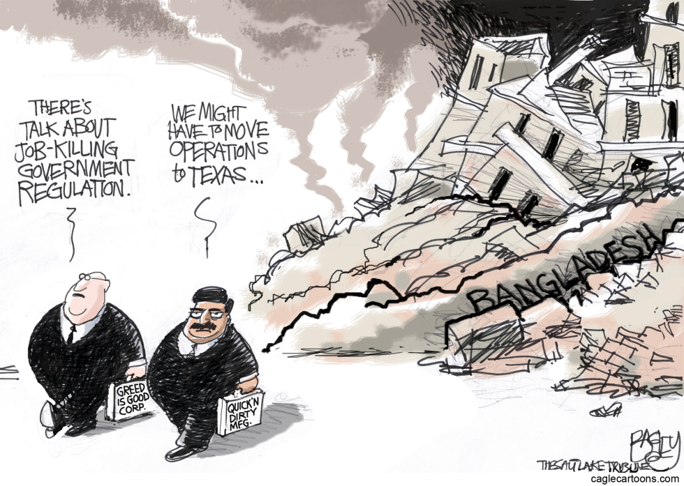  BANGLATEXAS by Pat Bagley