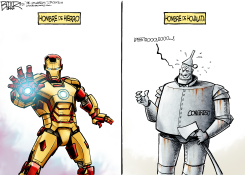 IRON MAN - EL HOMBRE DE HIERRO / by Nate Beeler
