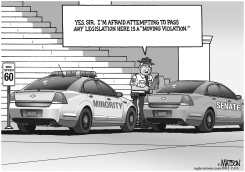 SENATE SPEED TRAP by R.J. Matson