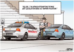 SENATE SPEED TRAP by R.J. Matson