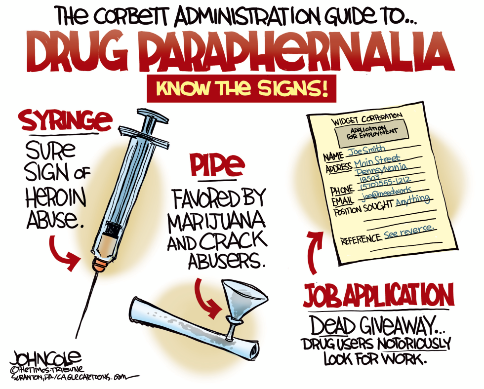 LOCAL PA -- Corbett's drug users
