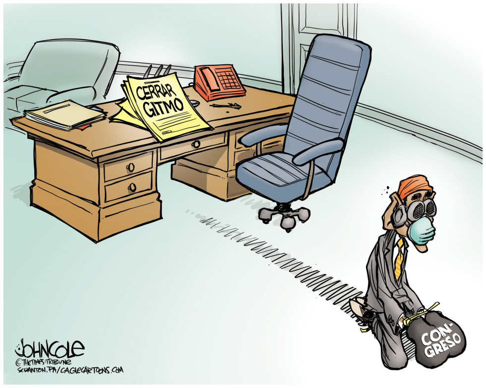 Obama y Guantanamo / COLOR