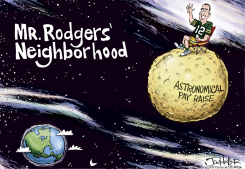 AARON RODGERS' PAY by Joe Heller