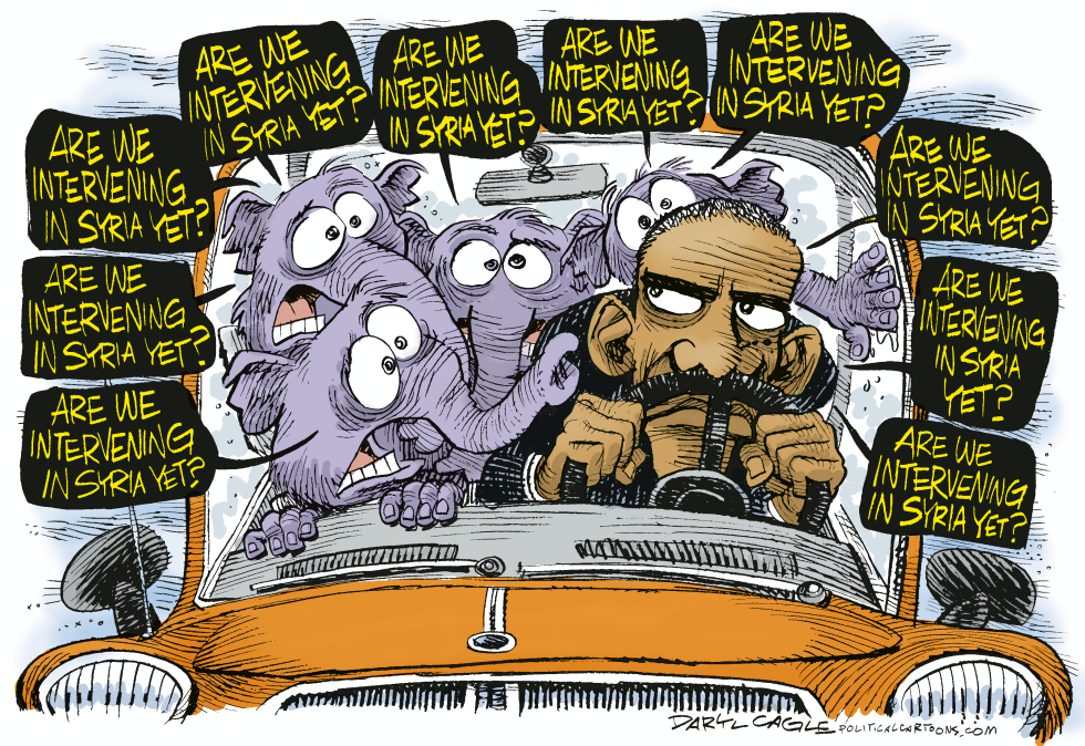 Are we intervening in Syria yet? COLOR
