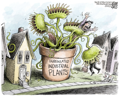 UNREGULATED INDUSTRIAL PLANTS  by Adam Zyglis