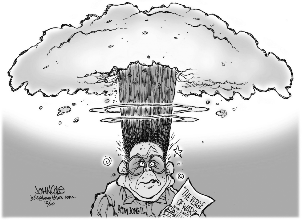 North Korean radioactive hairstyle